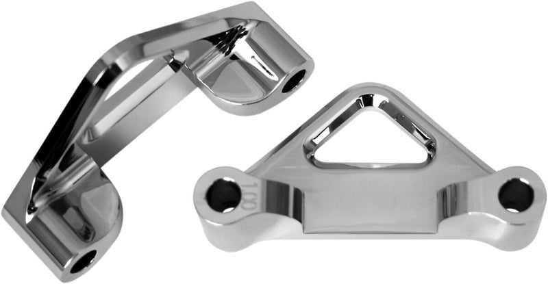 Accutronix  Fender Spacer Hot Legs/Bagger 41Mm 1" Chrome - Part #117328