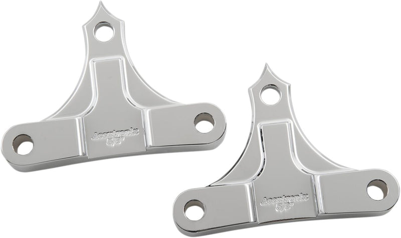 Accutronix  Fender Spacer Custom Hot Legs Tribal 49Mm 5/8" Chrome - Part #117371