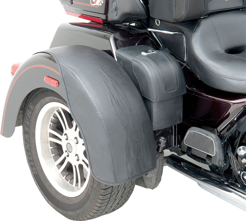 Saddlemen Tattoo Rear Fender Bra Set for 2009-2021 Harley-Davidson Trikes
