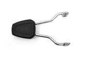 Kuryakyn All In One Sissy Bar Kit In Chrome 17 Inch Tall For Harley-Davidson 2004-2021 Sportster Models (Except &