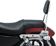 Kuryakyn All In One Sissy Bar Kit In Chrome 17 Inch Tall For Harley-Davidson 2004-2021 Sportster Models (Except & #KUR6582