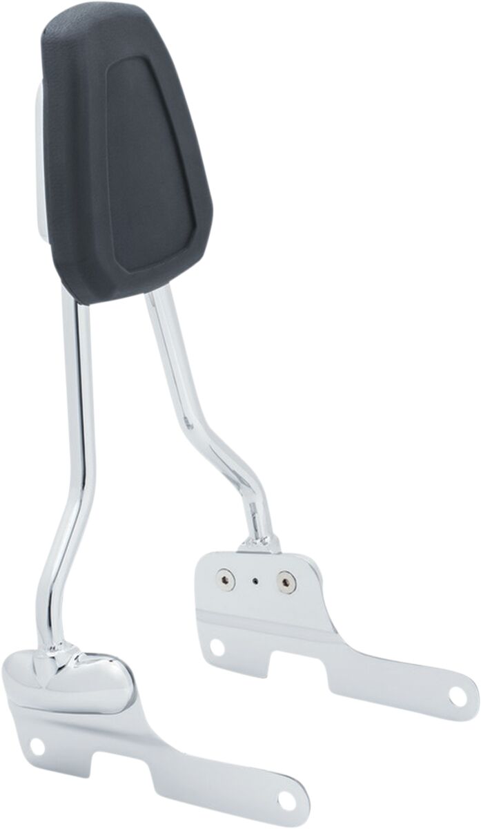 Kuryakyn All In One Sissy Bar Kit In Chrome 17 Inch Tall For Harley-Davidson 2004-2021 Sportster Models (Except &