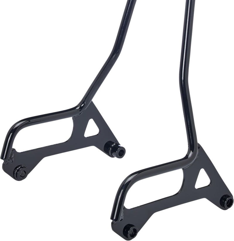 Biltwell EXFIL Sissy Bars for 2004-2021 Harley-Davidson Black Round Steel Each