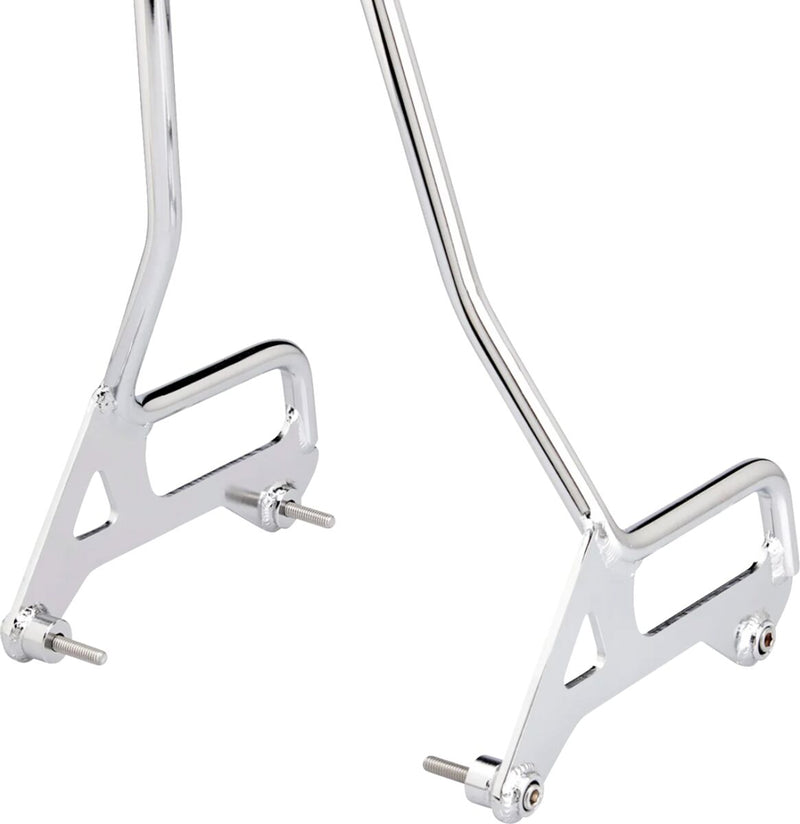 Biltwell Chrome Exfil Sissy Bar for 2007-2022 Harley-Davidson Sportster Motorcycles