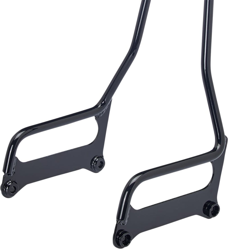 Biltwell EXFIL Sissy Bars for 2018-2024 Harley-Davidson Black Round Steel Each