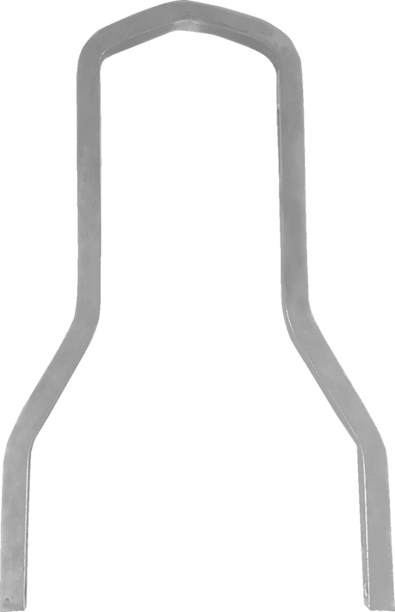 Drag Specialties Square Sissy Bar - Each, Steel, Short - Chrome for Harley-Davidson Sportster 2003