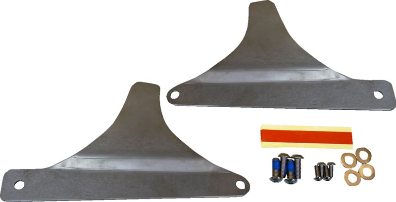 Drag Specialties Sissy Bar Side Plates Fits Harley-Davidson Softail Models 2000-2017