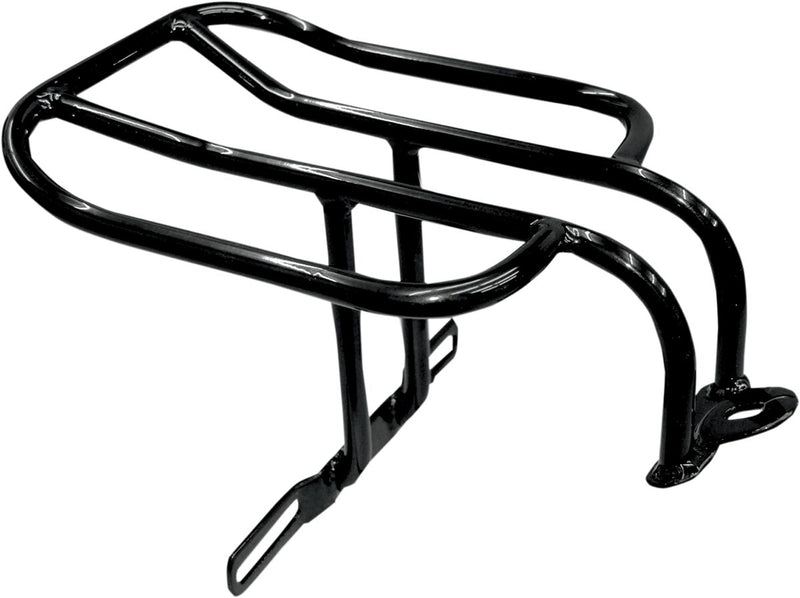 Drag Specialties Fender Luggage Rack Black Gloss Rear Fender Steel Kit