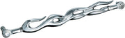 Kuryakyn Flame Shift Linkage for Harley-Davidson Touring, Trike & Softail Motorcycle In Chrome #KUR1072