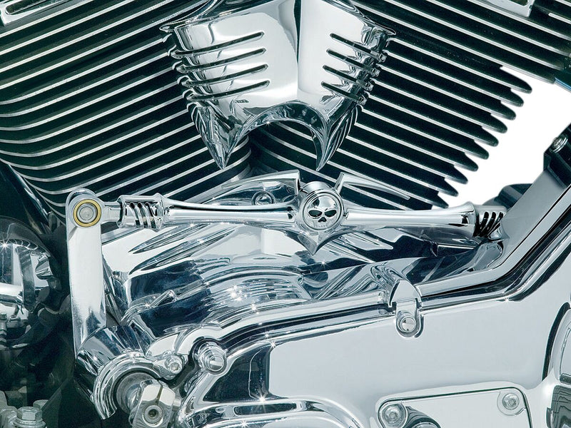 Kuryakyn Zombie Shift Linkage for Harley-Davidson Touring, Trike & Softail Motorcycles In Chrome