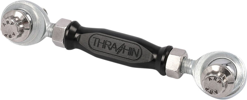 Thrashin' Supply Co. Adjustable Shift Linkage - Each - Anodized / Black / Chrome for Harley-Davidson Softail, Dyna & FXR 1991-2026