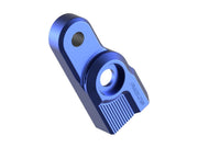 Rick's Motorcycles SHIFT LINKAGE for 2000-2017 Harley-Davidson Extension Blue Engraved Shift Arm Aluminium #TC-GSE1000-BG