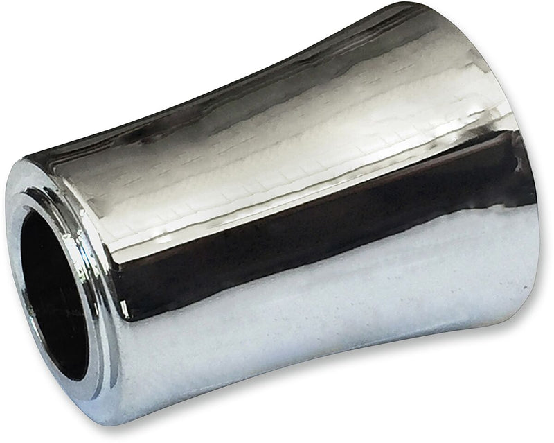 Accutronix Heel Shift Eliminator - Smooth, Each, 6061 T-6 Billet Aluminum - Chrome for Harley-Davidson Touring, Softail & Trike 1985-2026