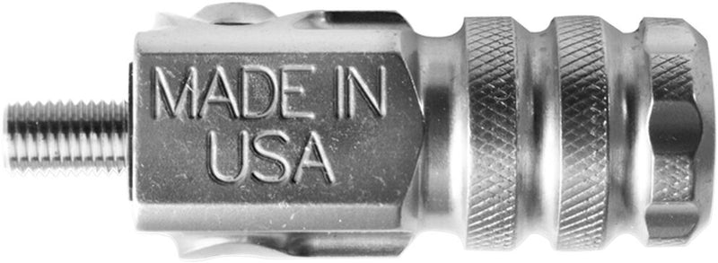 Alloy Art MX Shifter Peg - Aluminum, Each - Polished / Silver for Harley-Davidson Touring 2009