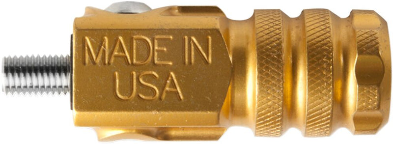 Alloy Art MX Shifter Peg - Each, Aluminum - Anodized / Gold for Harley-Davidson Touring 2009