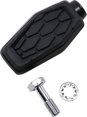 Kuryakyn Hex Shift Peg In Satin Black For All Various Harley-Davidson Motorcycles (See Fitment List) With Shift Levers (Except 2004-2020 Sportsters with Mid Controls) #KUR5911