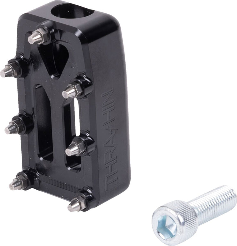 Thrashin Supply Co. Aggressor Shifter Peg Shift Peg Anodised Black 6061 Aluminium Steel #TSC-2101-1