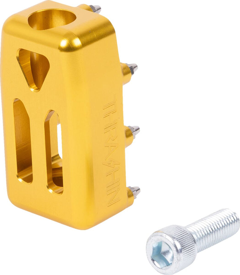 Thrashin Supply Co. Aggressor Shifter Peg Shift Peg Anodised Gold 6061 Aluminium Steel #TSC-2101-5