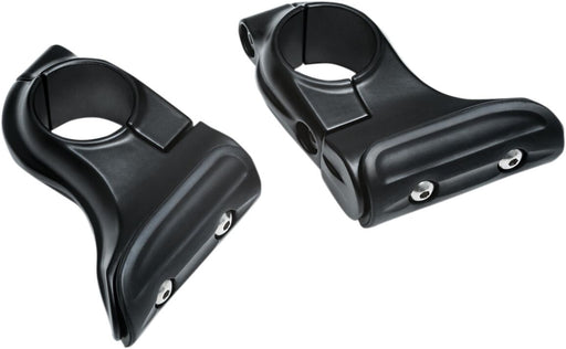 Kuryakyn Toe Rest Cruise Pegs In Satin Black