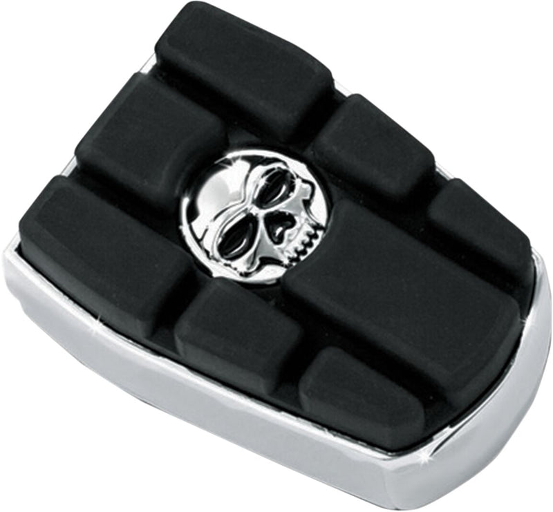 Kuryakyn Zombie Brake Pedal Pad For Harley-Davidson FX & XG Motorcycles In Chrome #KUR4405