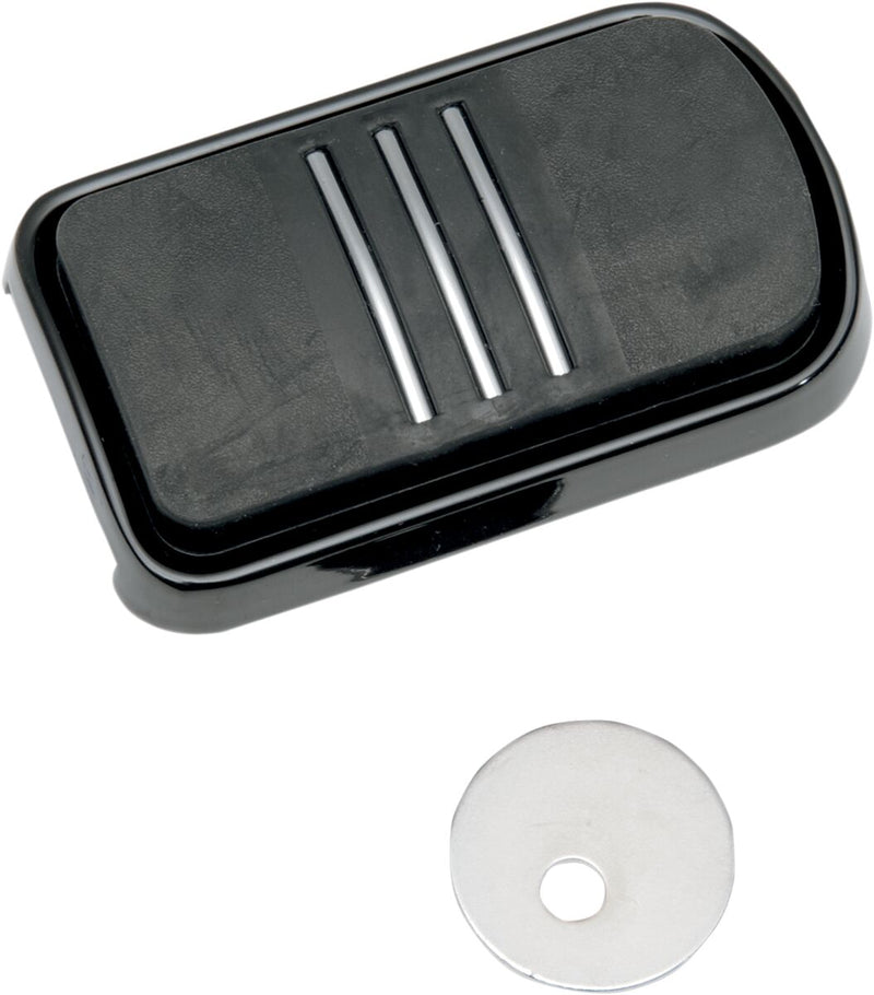 Drag Specialties Sweeper Brake Pedal Pad Fits Harley-Davidson Dyna, Softail, Touring Models 1980-2013