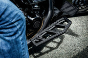 Kuryakyn Riot Brake Pedal In Satin Black For Harley-Davidson 1980-2023 Motorcycles #KUR3575