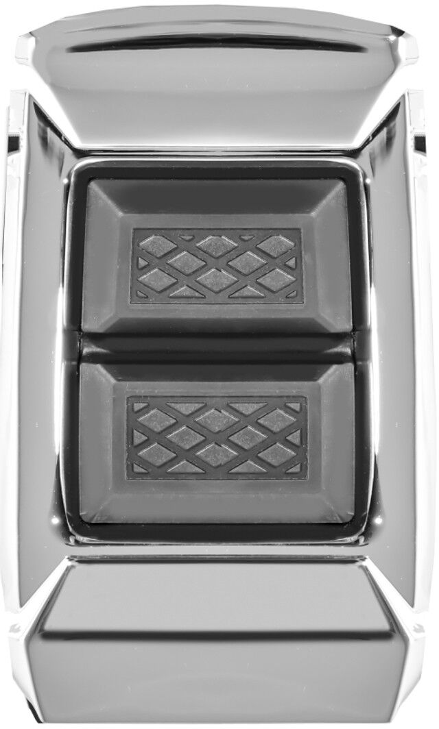 Kuryakyn Enygma Brake Pedal Pad for 1995-1996, 1998-2025 Harley-Davidson Brake Pad Brake Arm A380 Aluminium EPDM Rubber