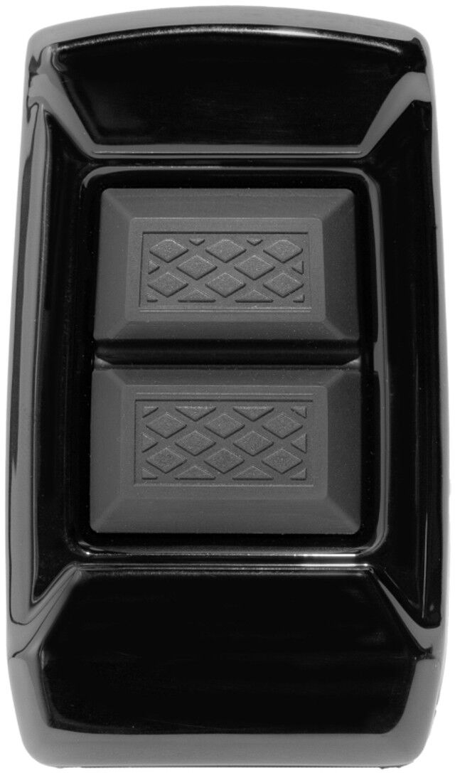 Kuryakyn Enygma Brake Pedal Pad for 1995-1996, 1998-2025 Harley-Davidson Brake Pad Brake Arm A380 Aluminium EPDM Rubber #KUR10045-2