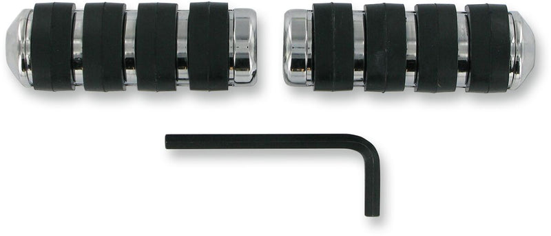 Kuryakyn Small ISO-Pegs Without Adaptors In Chrome #KUR7964