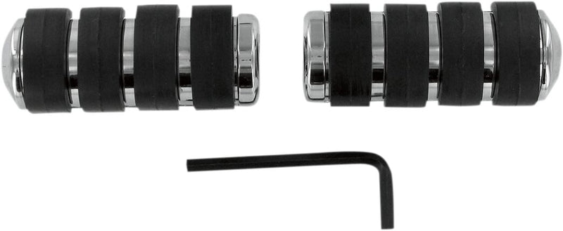 Kuryakyn Large ISO-Pegs Without Adaptors In Chrome #KUR7965