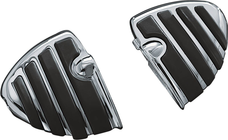 Kuryakyn ISO-Wing Mini Boards Without Adaptors In Chrome