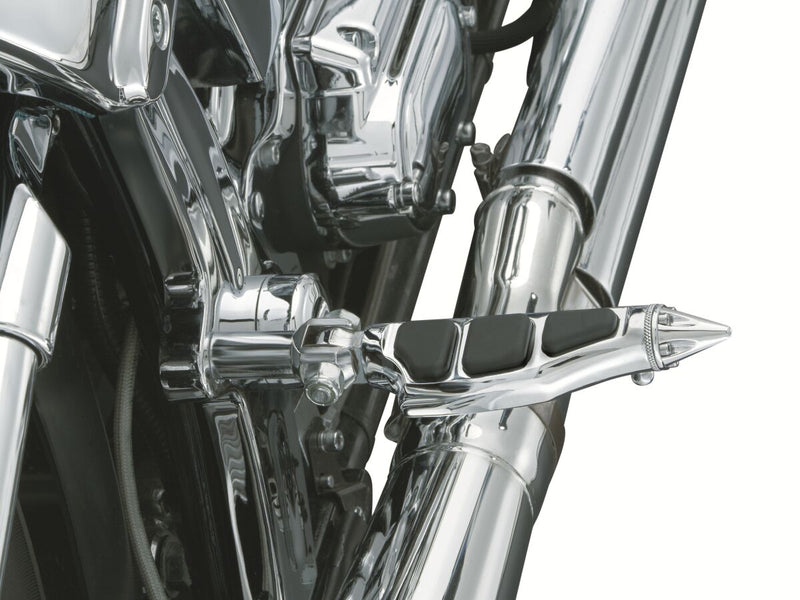 Kuryakyn Stiletto Pegs With Male Mount Adaptors In Chrome #KUR4475
