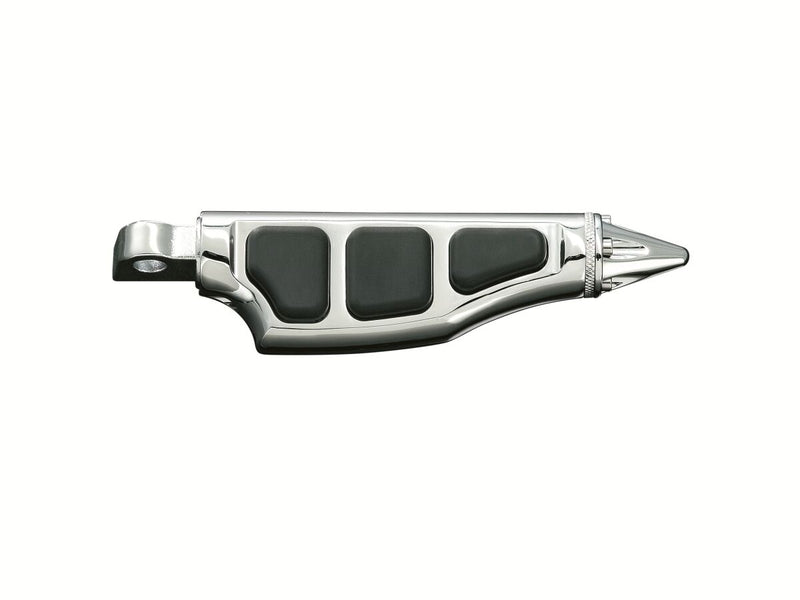 Kuryakyn Stiletto Pegs With Male Mount Adaptors In Chrome #KUR4475