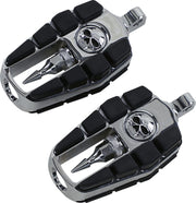 Kuryakyn Zombie Pegs With Male Mount Adaptors In Chrome #KUR4470