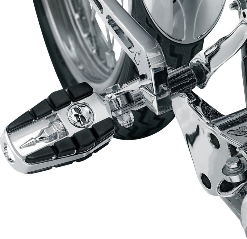 Kuryakyn Zombie Pegs With Male Mount Adaptors In Chrome