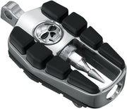 Kuryakyn Zombie Pegs With Male Mount Adaptors In Chrome #KUR4470