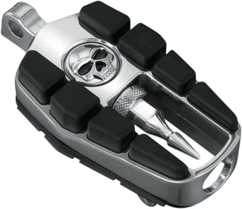 Kuryakyn Zombie Pegs With Male Mount Adaptors In Chrome #KUR4470