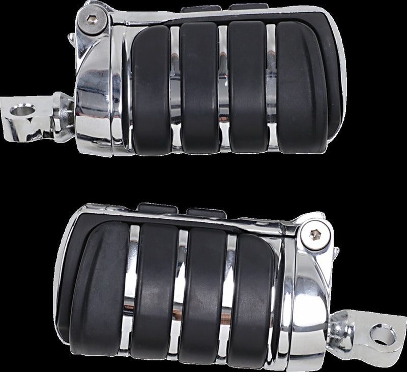 Kuryakyn Switchblade Pegs With Male Mount Adaptors In Chrome #KUR4445