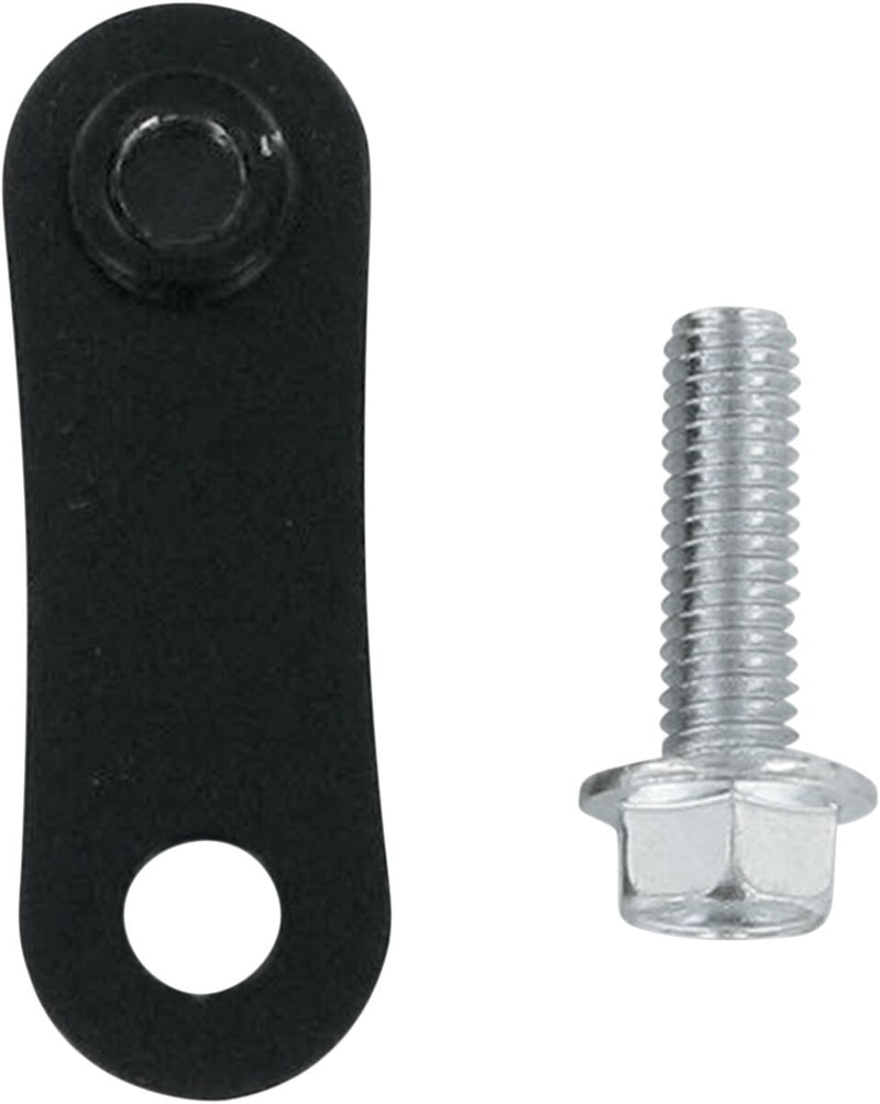 Vance & Hines Left Side Passenger Footpeg-relocator For HD Softail Models With 2 Into 2 Big Radius Exhaust Black| Powder-Coated