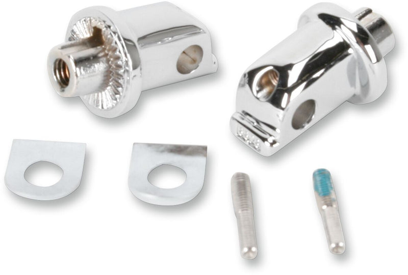 Kuryakyn Front & Rear Splined Peg Adaptors For Indian & Victory Motorcycles (Pair)