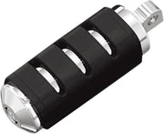 Kuryakyn Large Trident ISO-Pegs With Male Mount Adaptors In Chrome #KUR7591