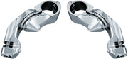 Kuryakyn Tour-Tech Cruise Mounts With Short Arm In Chrome