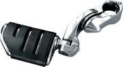 Kuryakyn Tour-Tech Short Arm Cruise Mounts With Trident Dually ISO-Pegs In Chrome