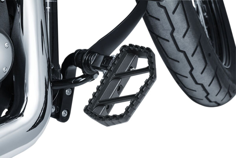 Kuryakyn Splined Peg Adaptors For Various Harley-Davidson Motorcycles (See Fitment List) In Gloss Black