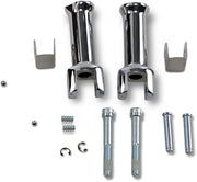 Drag Specialties Passenger Foot Peg Mount Kits Fits Harley-Davidson Dyna, Softail Models 2018-2024