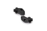 Kuryakyn Front Splined Peg Adaptors For Indian & Victory Motorcycles In Satin Black #KUR8893