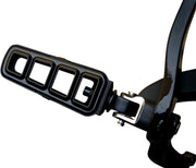 Kuryakyn Front Splined Peg Adaptors For Indian & Victory Motorcycles In Satin Black #KUR8893