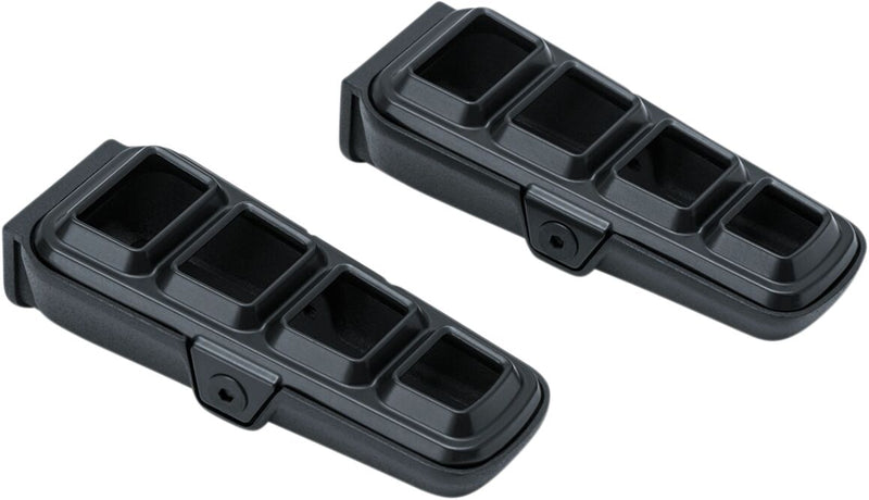 Kuryakyn Dillinger Pegs Without Adaptors In Satin Black
