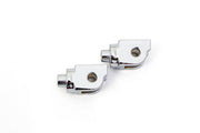 Kuryakyn Front Splined Male Mount Peg Adaptors For Harley-Davidson Softail 2018-2023 & 2020-2022 LiveWire Motorcycles In Chrome #KUR8945