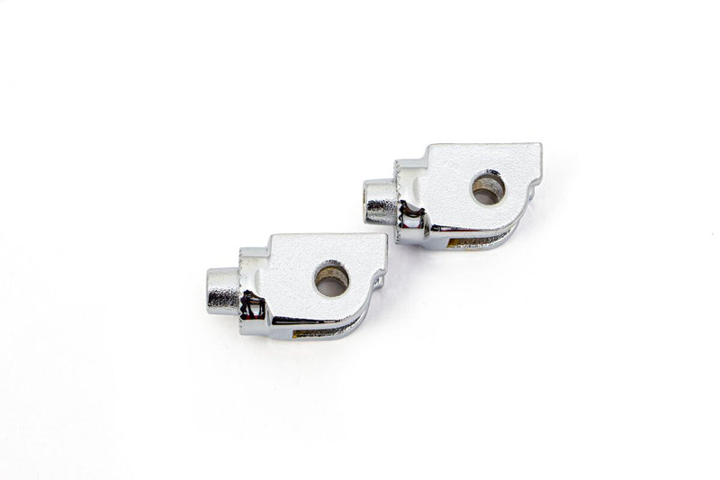 Kuryakyn Front Splined Male Mount Peg Adaptors For Harley-Davidson Softail 2018-2023 & 2020-2022 LiveWire Motorcycles In Chrome #KUR8945